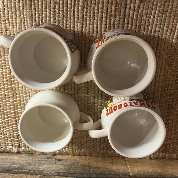 Set Of 4 Soup Cups (2 Onion, Tomato, and Chicken Soup) - Picture 8 of 12
